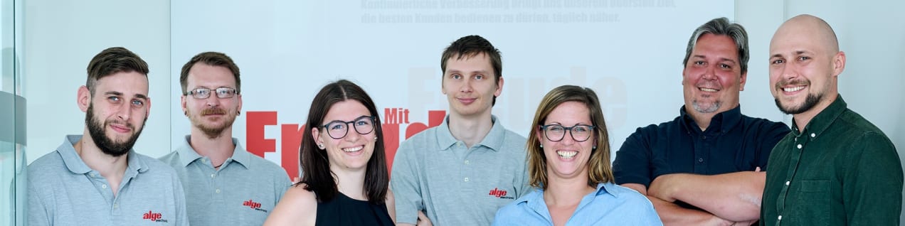 Arbeitsplatz Bild alge electronic gmbh
